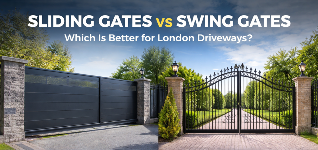 Sliding Gates vs Swing Gates: Which Is Better for London Driveways